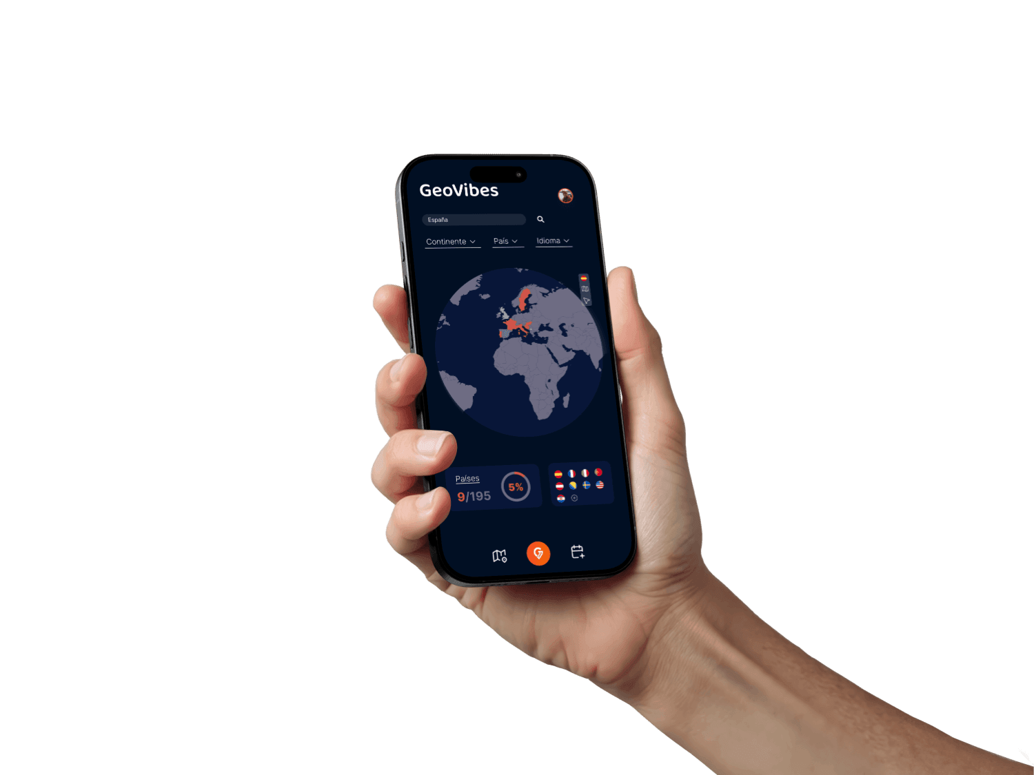 App GeoVibes preview