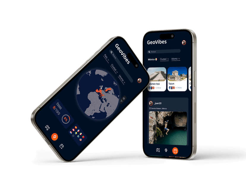 Preview app GeoVibes